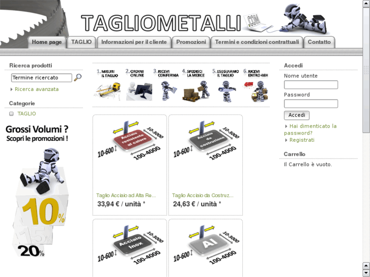 www.taglio-metalli.com