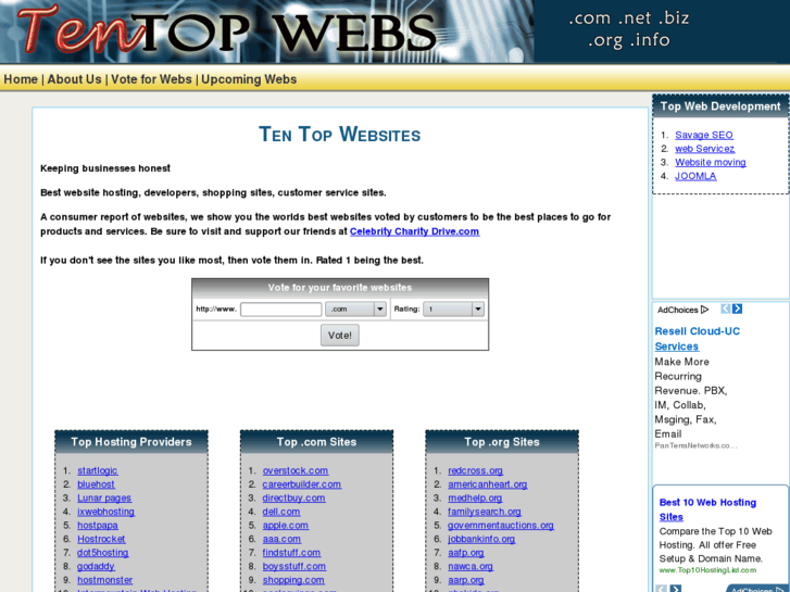 www.tentopwebs.com