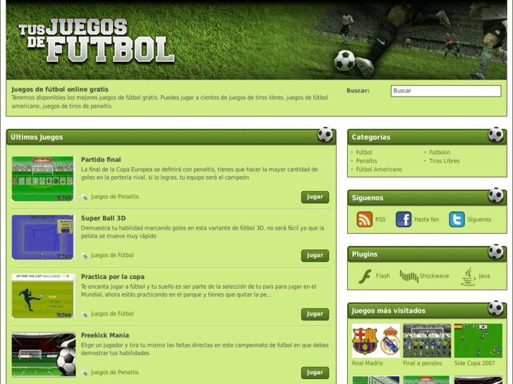 www.tusjuegosdefutbol.com