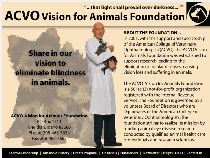 www.visionforanimals.org