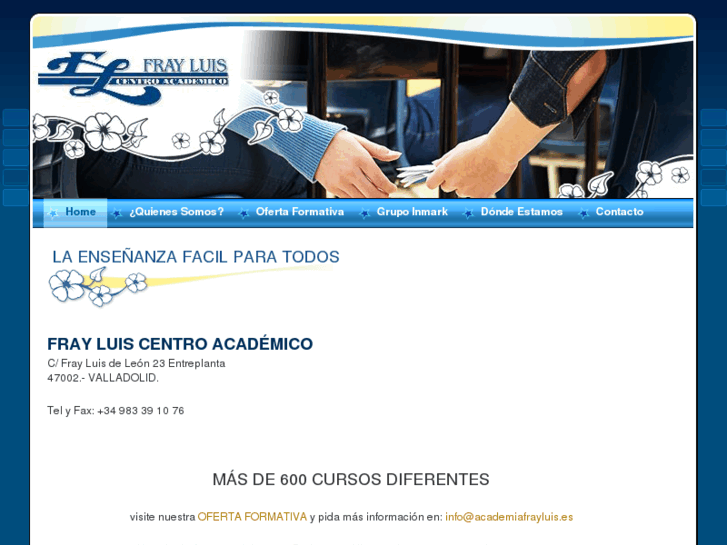 www.academiafrayluis.es