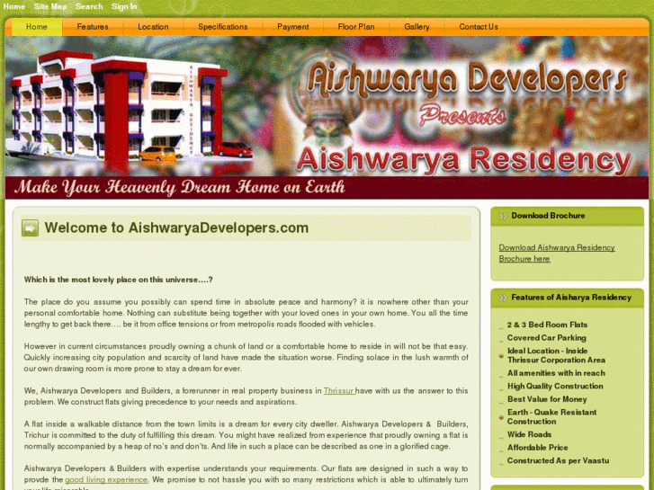 www.aishwaryadevelopers.com