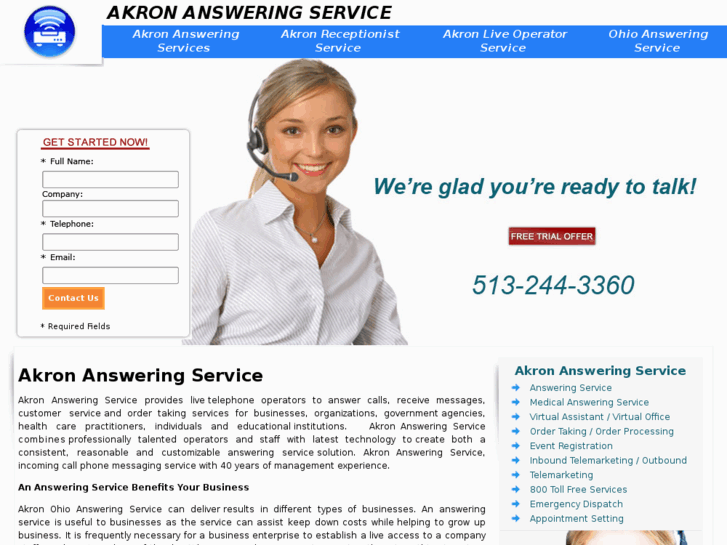 www.akronansweringservice.net