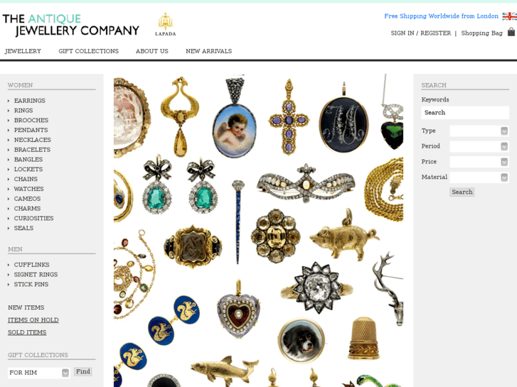 www.antiquejewellerycompany.com