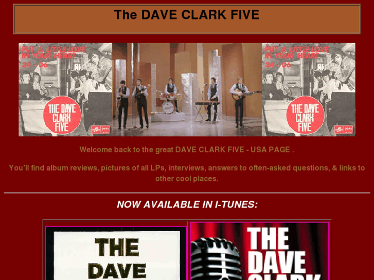 www.daveclarkfive.net