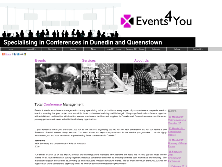 www.events4you.co.nz