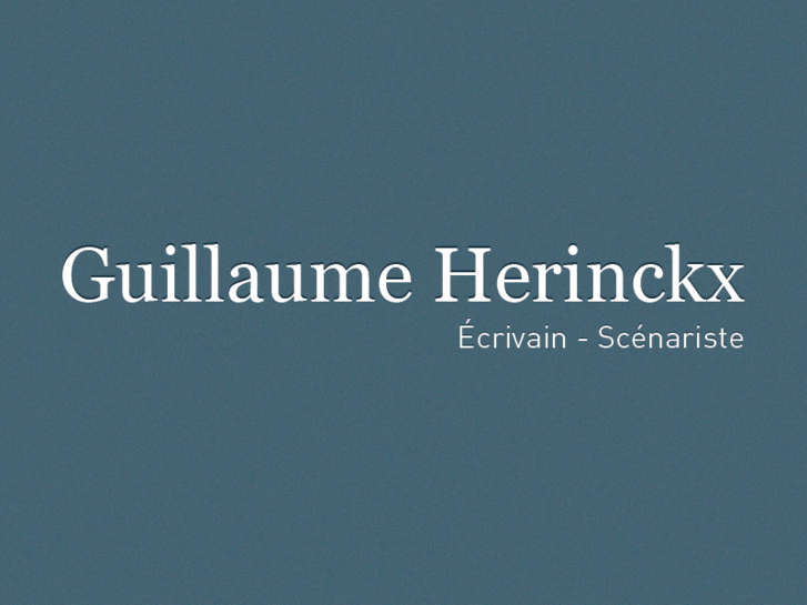 www.guillaumeherinckx.com