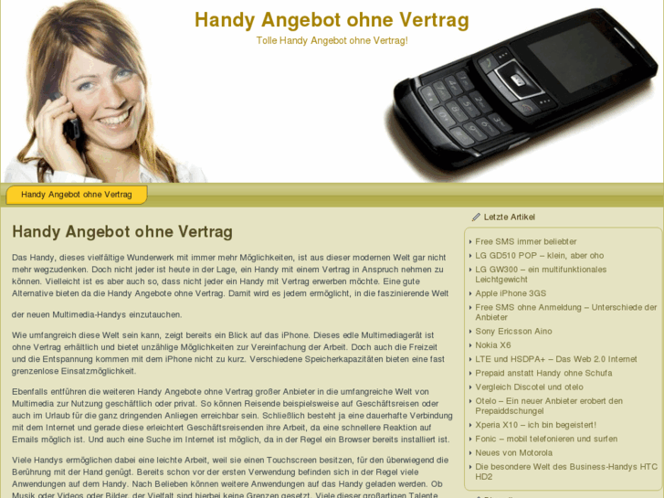 www.handyangebotohnevertrag.de