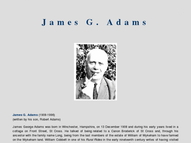 www.jamesgadams.com