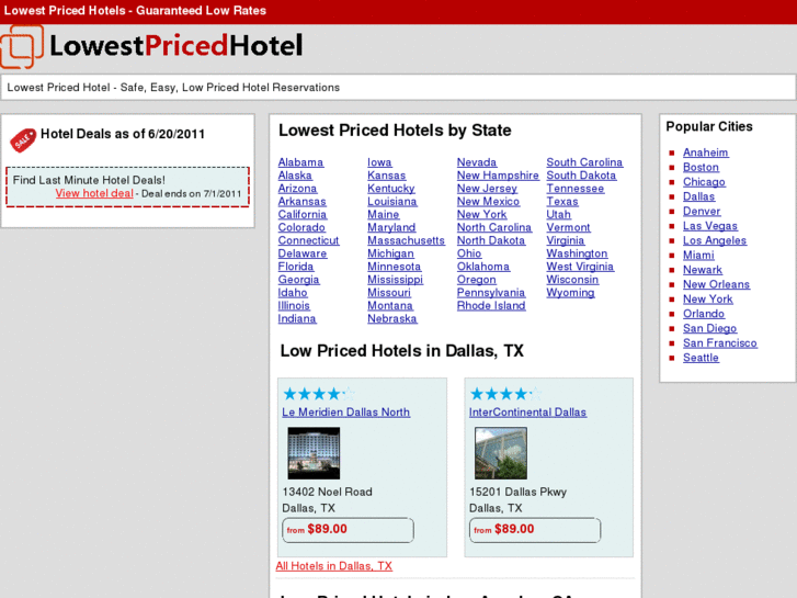 www.lowestpricedhotel.com