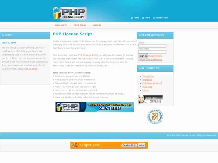 www.phplicensescripts.com