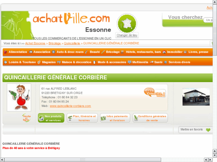 www.quincaillerie-corbiere.com