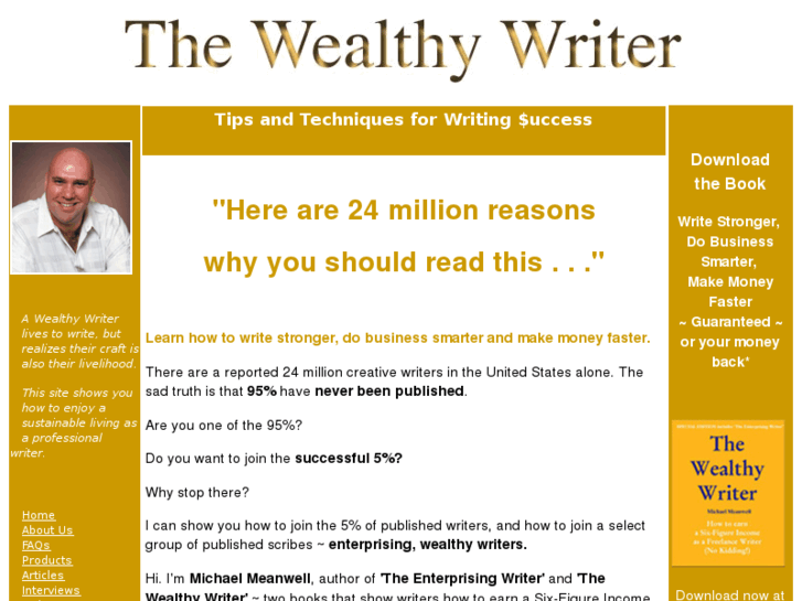 www.thewealthywriter.com