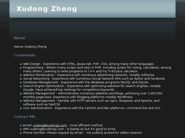 www.xudongz.com