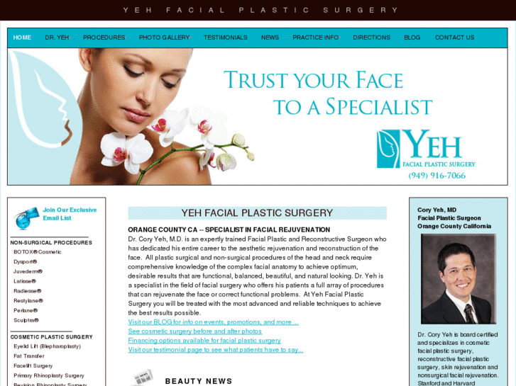 www.yehfacialplasticsurgery.com