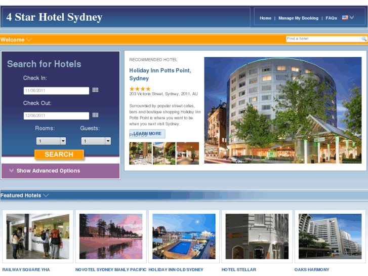 www.4starhotelsydney.com