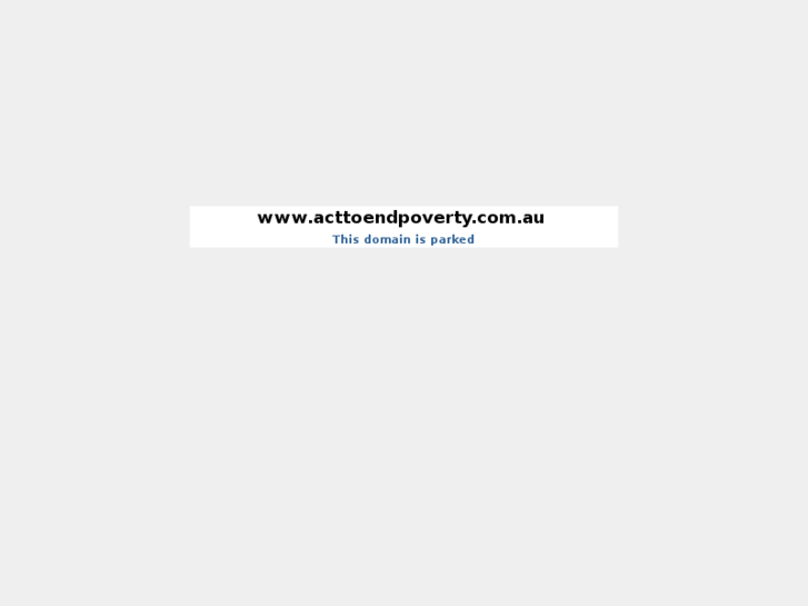 www.acttoendpoverty.com.au