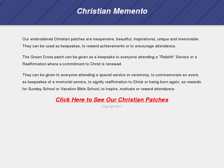 www.christianmemento.com