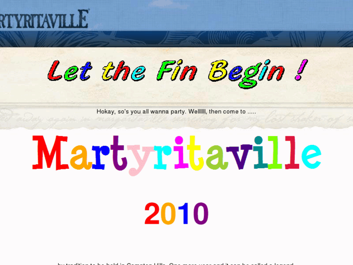 www.martyritaville.com