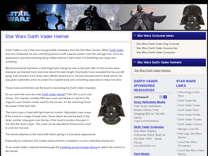 www.starwarsdarthvaderhelmet.com