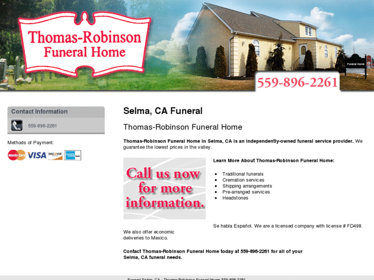 www.thomas-robinsonfuneralhome.com