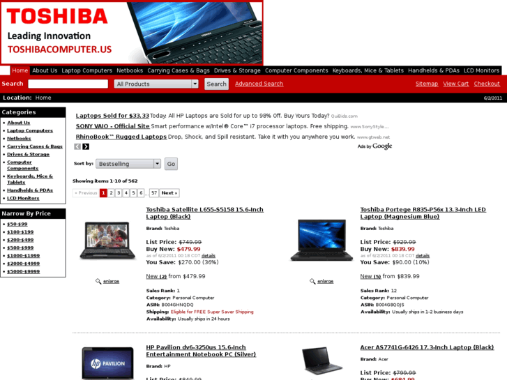 www.toshibacomputer.us
