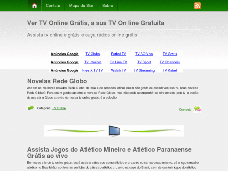 www.tvonlinegratis.net.br