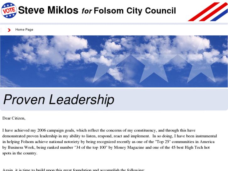 www.votestevemiklos.com