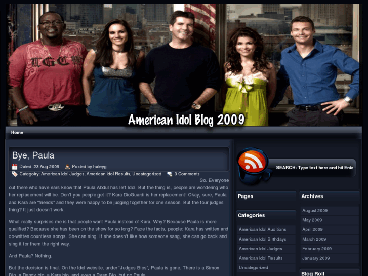 www.americanidolblog2009.com