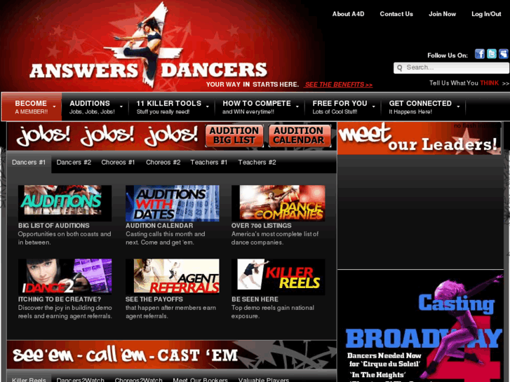 www.answers4dancers.com