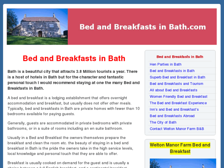 www.bedandbreakfastsinbath.com