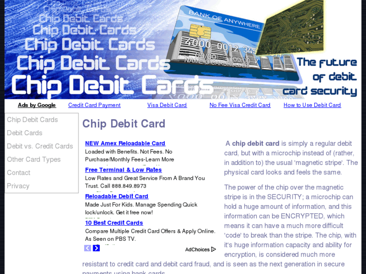 www.chipdebitcard.com