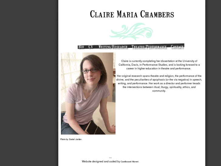 www.clairemariachambers.com