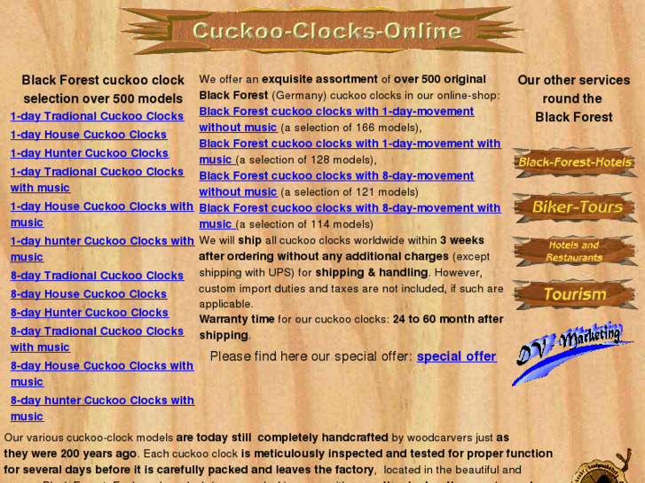 www.cuckoo-clocks-online.com