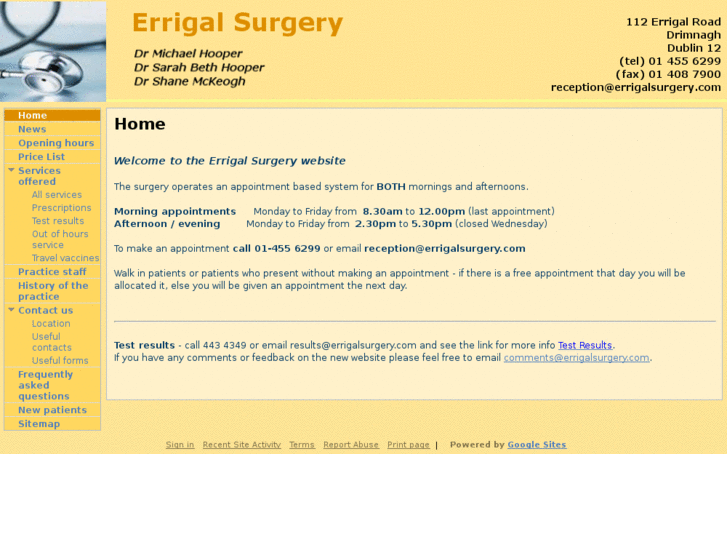 www.errigalroadsurgery.com