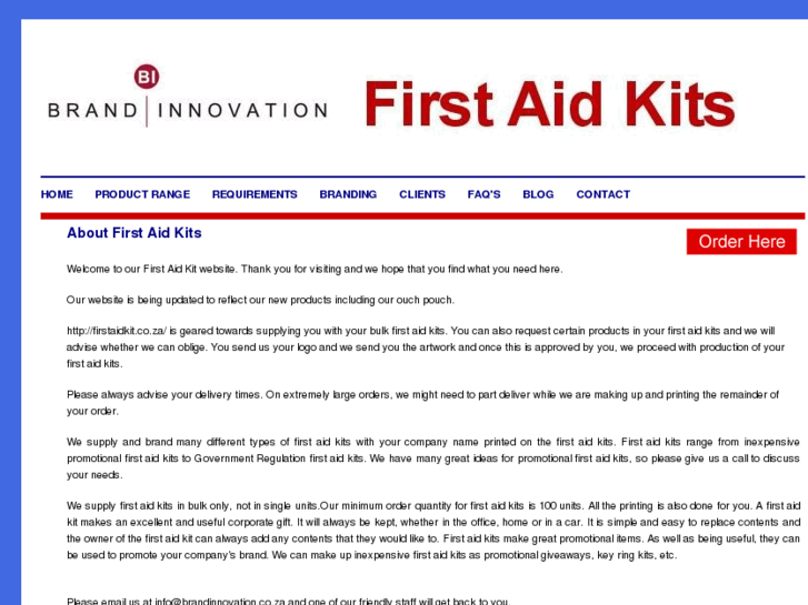 www.firstaidkit.co.za