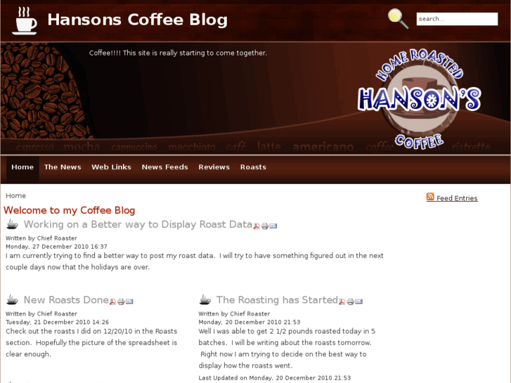 www.hansonscoffee.com