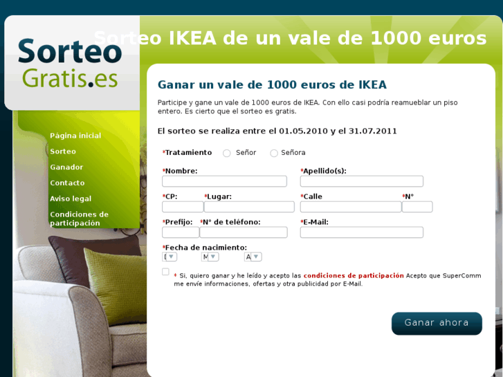 www.sorteo-gratis.es