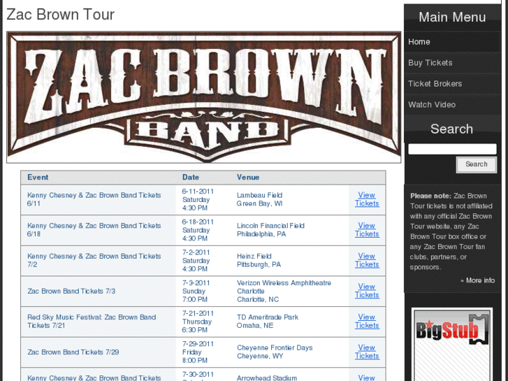 www.zacbrowntour.com