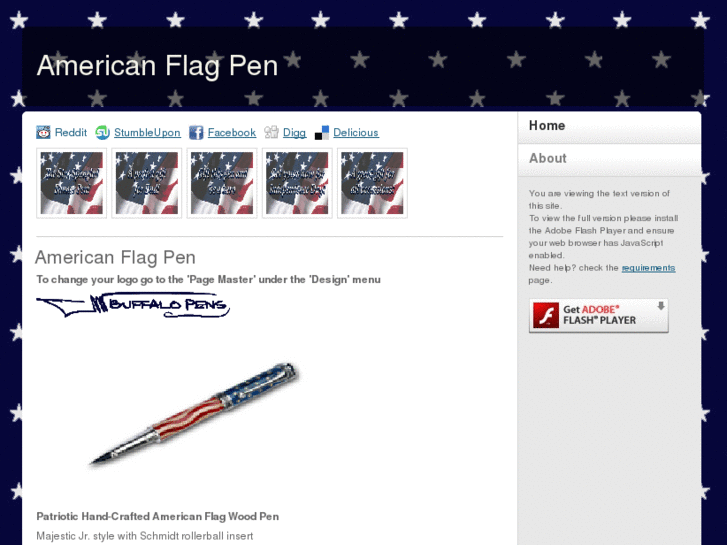 www.americanflagpen.com