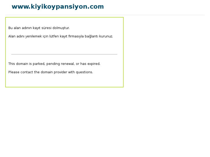 www.kiyikoypansiyon.com