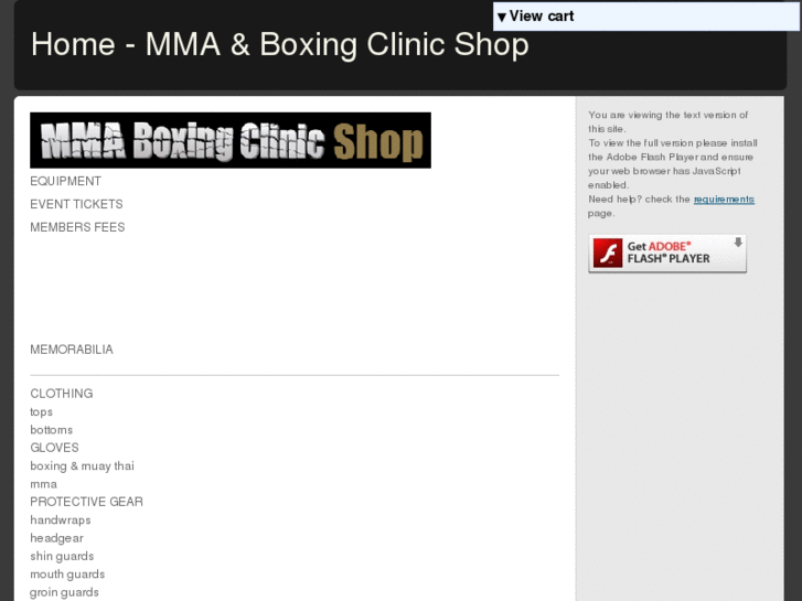 www.mmaboxingclinicshop.com