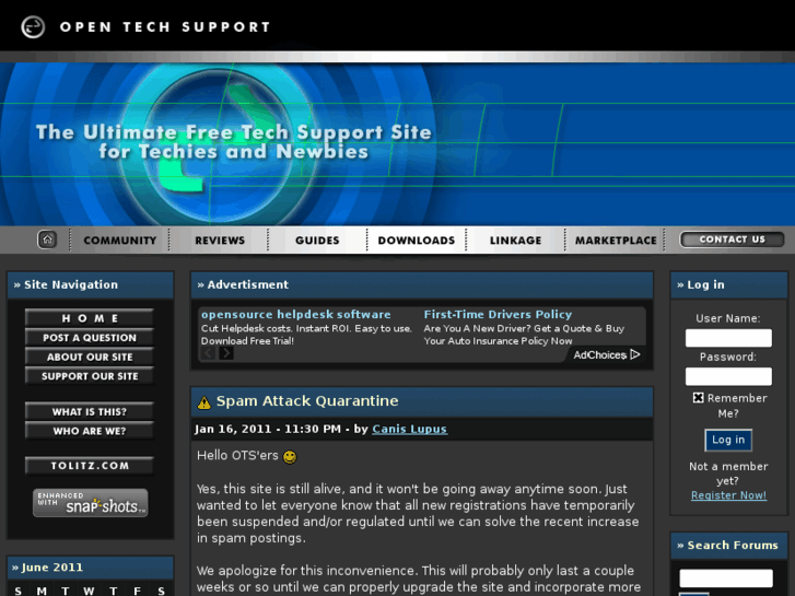 www.opentechsupport.net