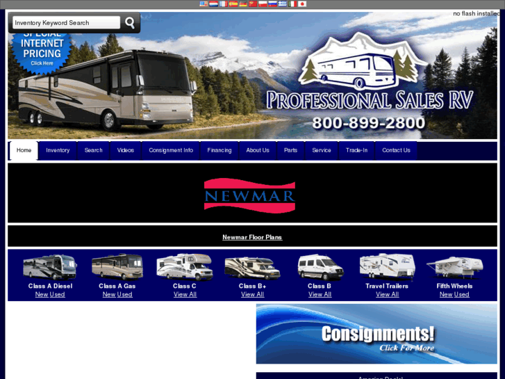 www.professionalsalesrv.com