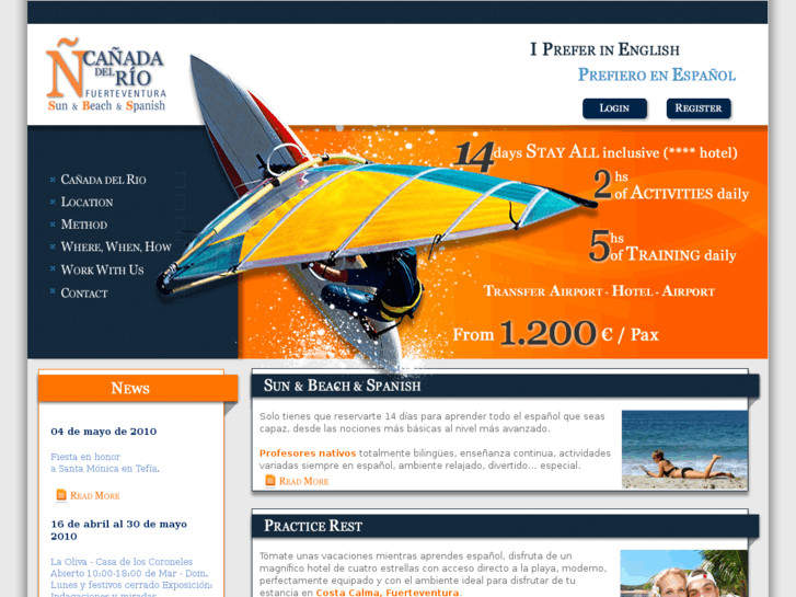 www.spanishinfuerteventura.es
