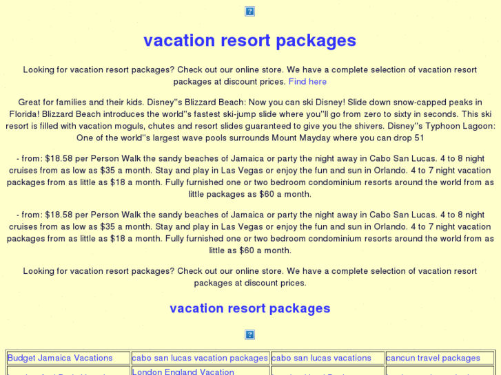 www.vacation-resort-packages.com