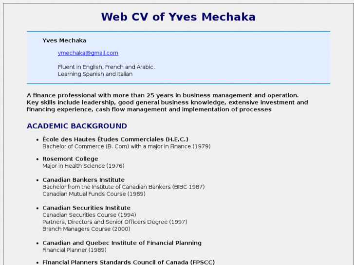 www.yvesmechaka.com