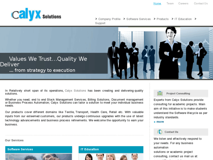 www.calyx-solutions.com