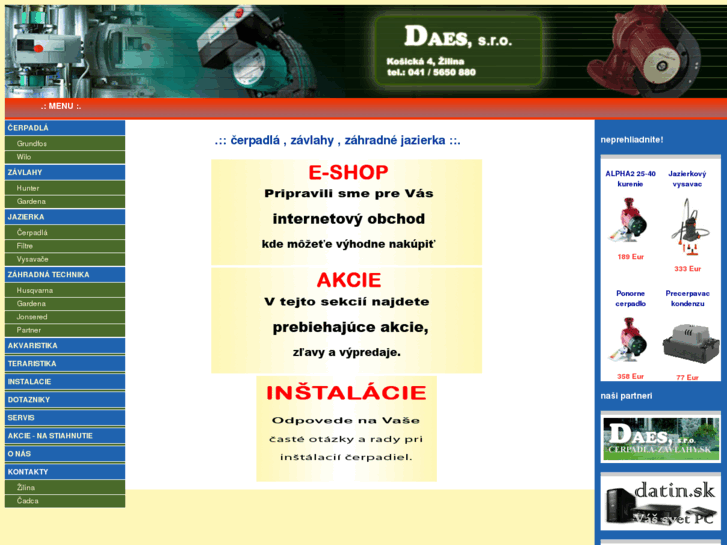 www.daes.sk