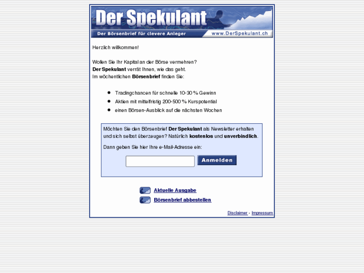 www.derspekulant.ch